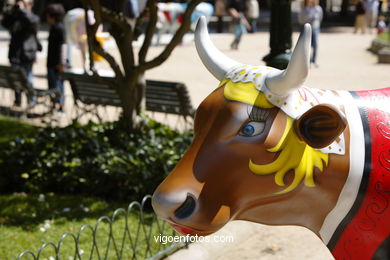 Cow Parade 2007 (Cowparade in Vigo, Spain).
