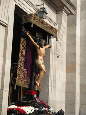 Victory Christ procession 2004 Vigo (Spain).