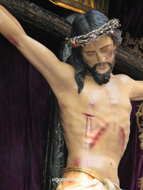 Victory Christ procession 2004 Vigo (Spain).