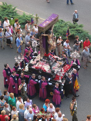 Procesión del Cristo de la Victoria 2004.