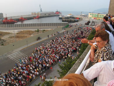 Procesión del Cristo de la Victoria 2004.