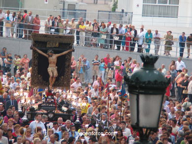 Procesión del Cristo de la Victoria 2004.