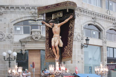 Procesión del Cristo de la Victoria 2005.