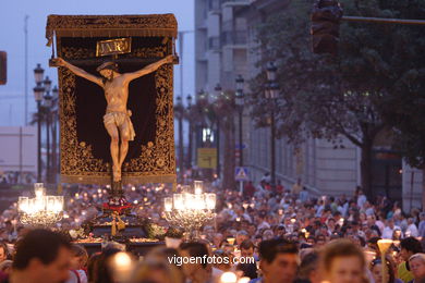 Procesión del Cristo de la Victoria 2005.