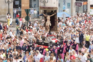 Procesión del Cristo de la Victoria 2007.