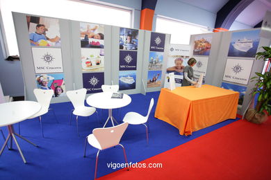 Expocruceros 2008. The greater Fair of Trips of cruises of Spain. (24/02/2008) Vigo..