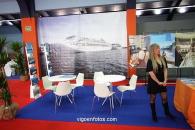 Expocruceros 2008. La mayor Feria de Viajes de Cruceros de Espa�a. (24/02/2008) Vigo.. 