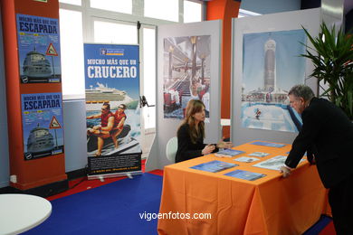 Expocruceros 2008. La mayor Feria de Viajes de Cruceros de España. (24/02/2008) Vigo..