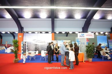 Expocruceros 2008. La mayor Feria de Viajes de Cruceros de España. (24/02/2008) Vigo..