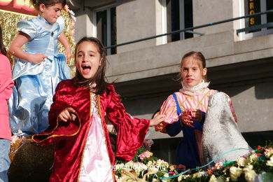 Fiesta de la batalla de las flores de Vigo (21/05/2005).