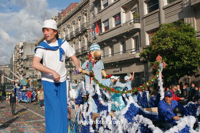 Fiesta de la batalla de las flores de Vigo (21/05/2005).