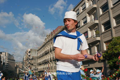 Fiesta de la batalla de las flores de Vigo (21/05/2005).
