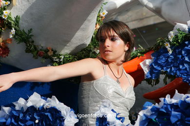 Fiesta de la batalla de las flores de Vigo (21/05/2005).