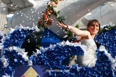 Fiesta de la batalla de las flores de Vigo (21/05/2005).