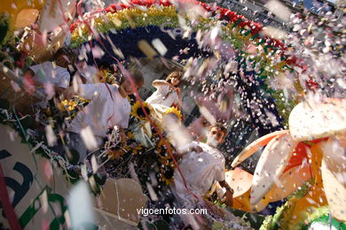 Flowers battle. Vigo (09/06/2006).