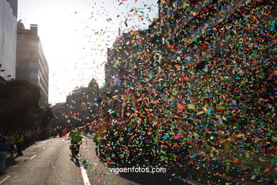 Fiesta de la batalla de las flores de Vigo (09/06/2006).