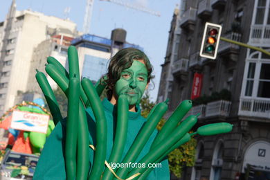 Fiesta de la batalla de las flores de Vigo (09/06/2006). 