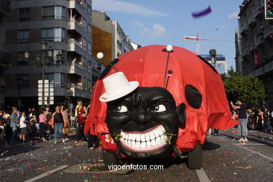 Fiesta de la batalla de las flores de Vigo (09/06/2006). 