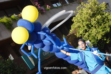 Fiesta de la batalla de las flores de Vigo (09/06/2006). 
