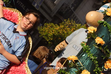 Fiesta de la batalla de las flores de Vigo (09/06/2006).