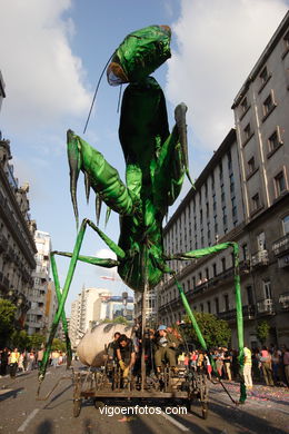 Fiesta de la batalla de las flores de Vigo (09/06/2006). 