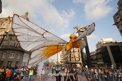 Fiesta de la batalla de las flores de Vigo (09/06/2006). 