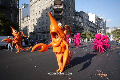 Fiesta de la batalla de las flores de Vigo (05/05/2007).