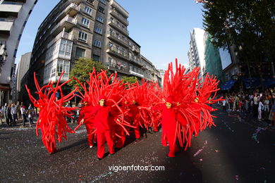 Fiesta de la batalla de las flores de Vigo (05/05/2007).