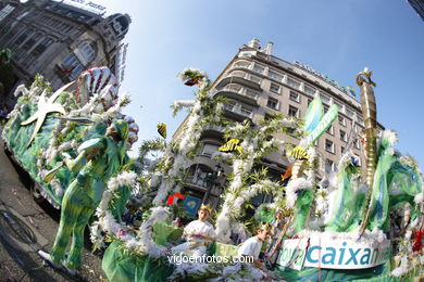 Fiesta de la batalla de las flores de Vigo (05/05/2007). 