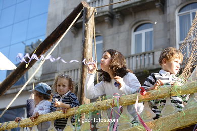 Fiesta de la batalla de las flores de Vigo (05/05/2007).