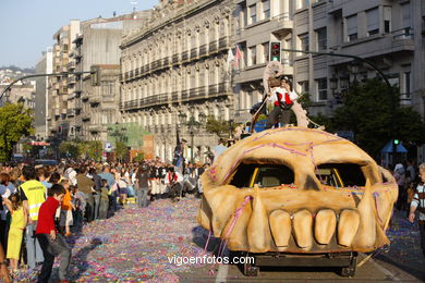 Fiesta de la batalla de las flores de Vigo (05/05/2007). 