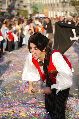 Fiesta de la batalla de las flores de Vigo (05/05/2007).