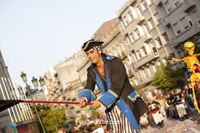 Fiesta de la batalla de las flores de Vigo (05/05/2007). 