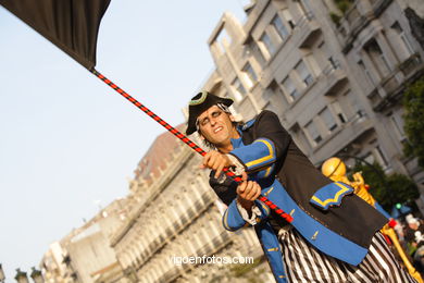 Fiesta de la batalla de las flores de Vigo (05/05/2007). 