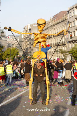 Fiesta de la batalla de las flores de Vigo (05/05/2007). 