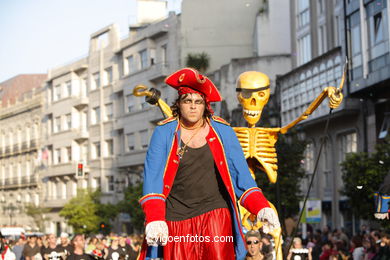 Fiesta de la batalla de las flores de Vigo (05/05/2007). 