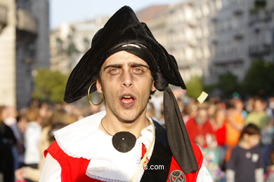 Fiesta de la batalla de las flores de Vigo (05/05/2007). 