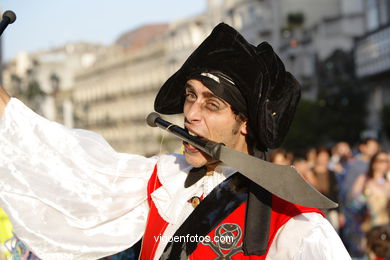 Fiesta de la batalla de las flores de Vigo (05/05/2007).