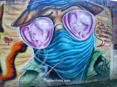 Graffiti en Seraf�n Avenda�o. 