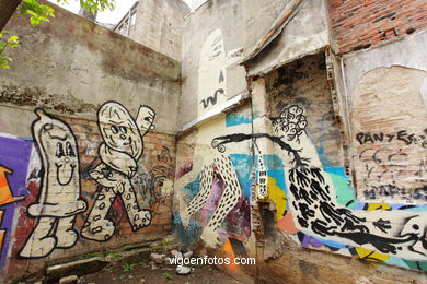 Graffiti en calle Dr Carlos Colmeiro Laforet. 