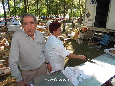 Fiesta del Pan de Millo en Cabral - Cotogrande (Vigo) - 2004.
