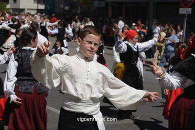 Mu�eira day - Typical galician dance. 