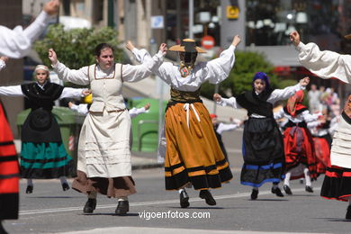 Mu�eira day - Typical galician dance. 