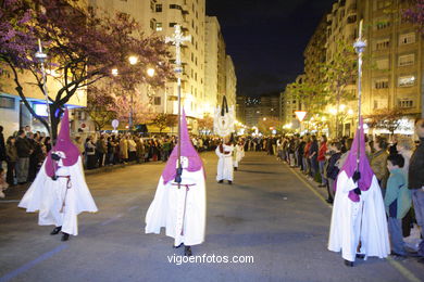 Procesión de Semana Santa 2008. Procesión de la Virgen de la Soledad de Viernes Santo. Vigo (21/03/2008).
