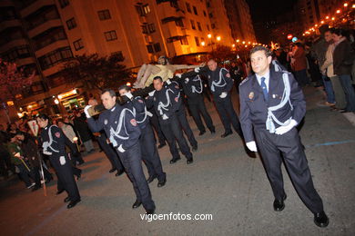 Procession of easter 2008. Virgen de la Soledad. 
