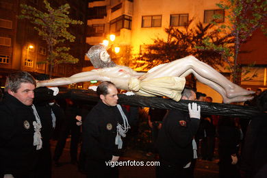 Procession of easter 2008. Virgen de la Soledad. 