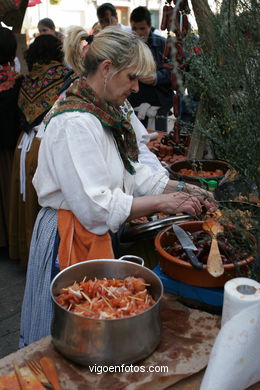 Reconquers of Vigo 2005 celebration. 