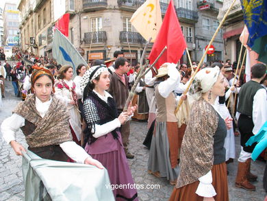 Reconquers of Vigo 2004 celebration.