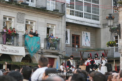 Reconquers of Vigo 2005 celebration. 