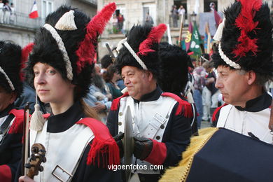 Reconquers of Vigo 2005 celebration. 
